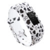 G.r23.w Patterned Silicone Braclet For Garmin Vivofit 3 Black And White Hearts