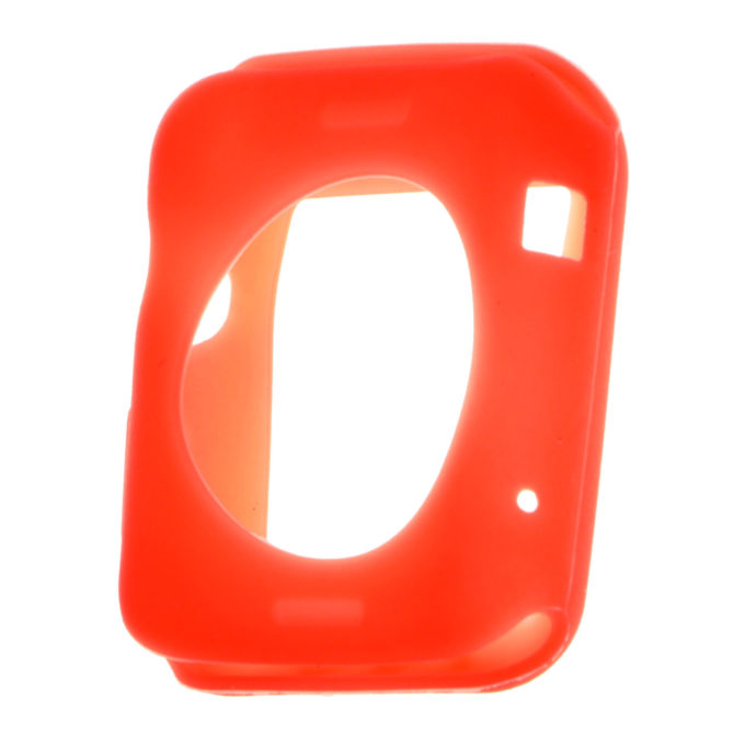 A.pc4.12 Back Silicone Screen Case Fits Apple Watch Series 1 & 2 In Orange