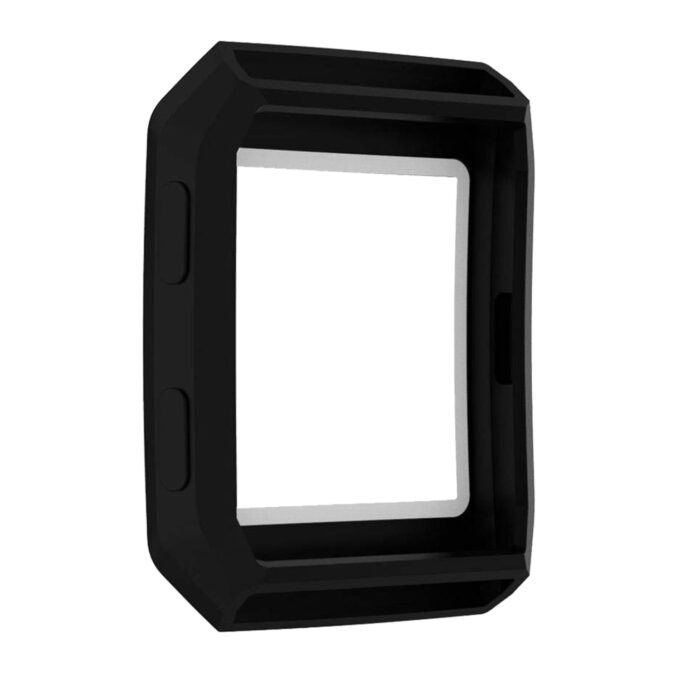 Fb.pc3.1.22 Back Silicone Shock Proof Case Fits Fitbit Ionic In Black And White