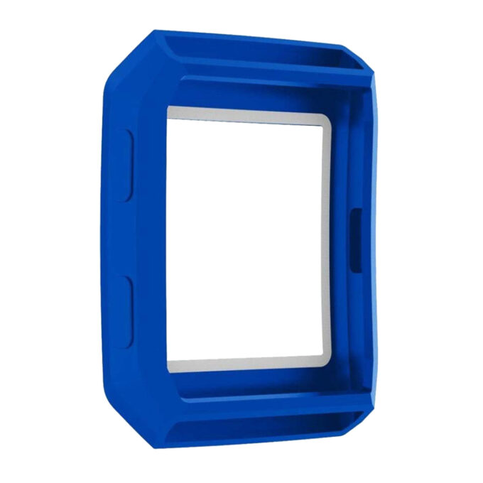 Fb.pc3.5.22 Back Silicone Shock Proof Case Fits Fitbit Ionic In Blue And White