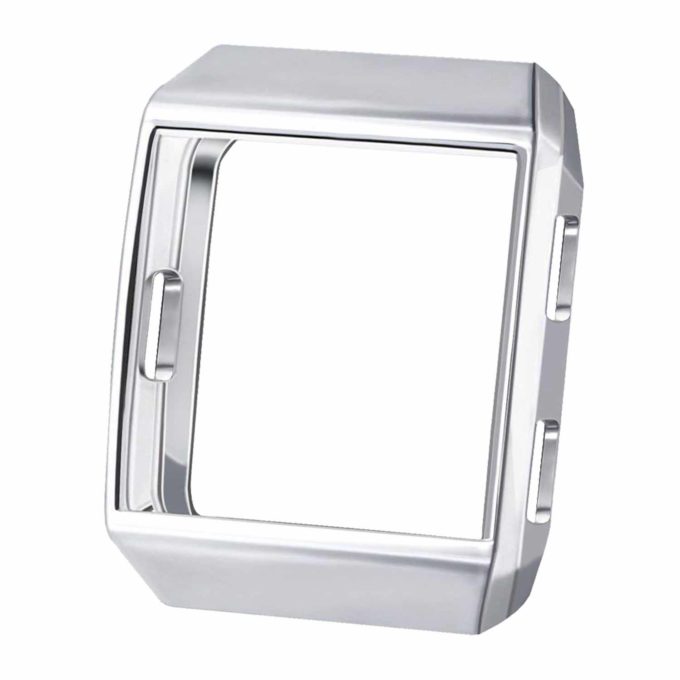 Fb.pc4.7 Silicone Shock Proof Case Fits Fitbit Ionic In Silver