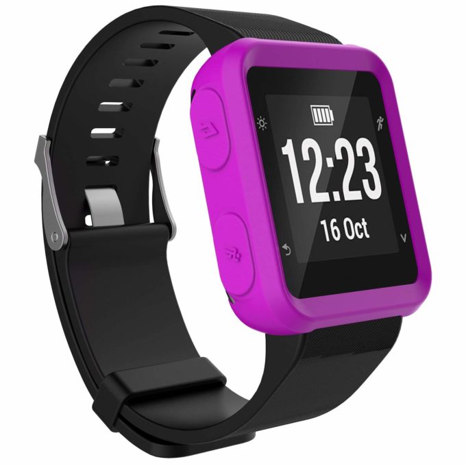 G.pc11.18 Silicone Case Fits Forerunner 35 In Purple