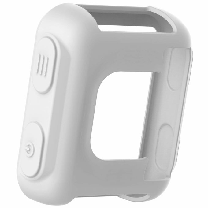 G.pc11.22 Back Silicone Case Fits Forerunner 35 In White