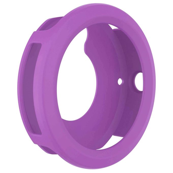 G.pc1.18 Side Silicone Protective Case Fits Garmin Vivoactive 3 In Purple