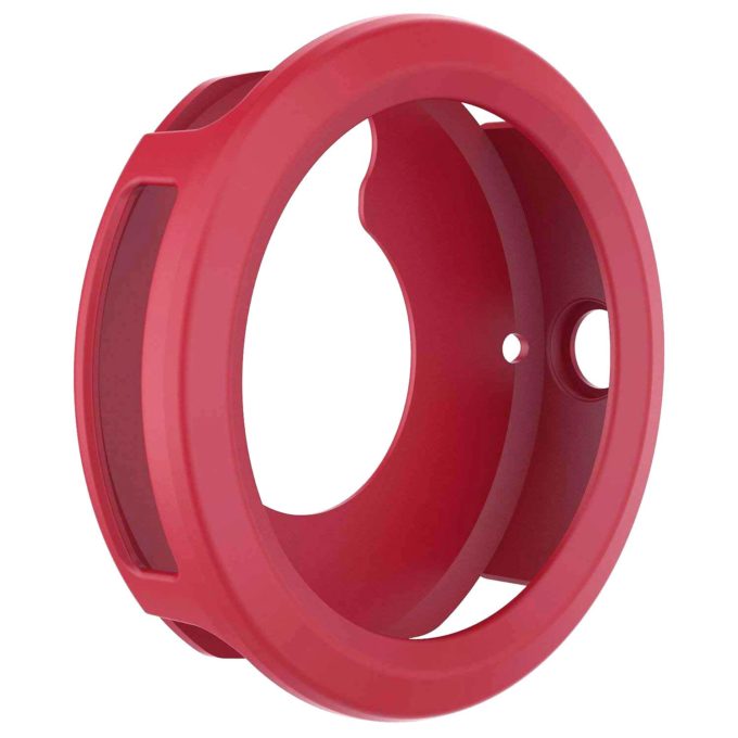 G.pc1.6 Side Silicone Protective Case Fits Garmin Vivoactive 3 In Red