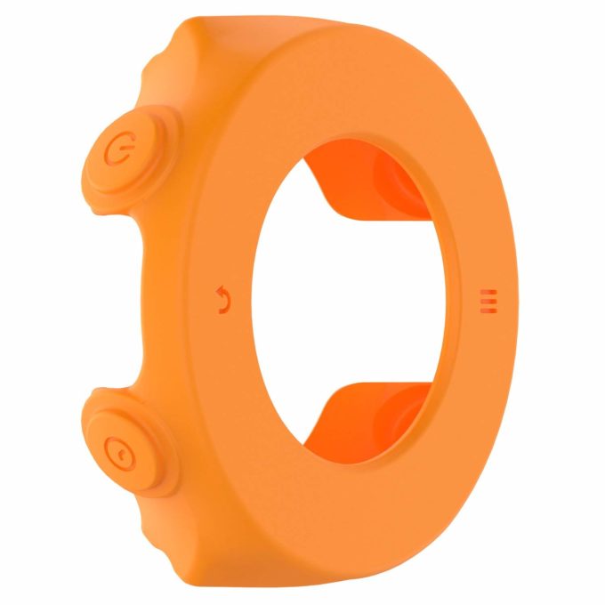 G.pc2.12 Front Shockproof Silicone Case Fits Garmin Forerunner 620 In Orange