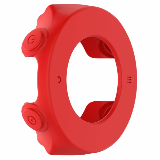 G.pc2.6 Front Shockproof Silicone Case Fits Garmin Forerunner 620 In Red