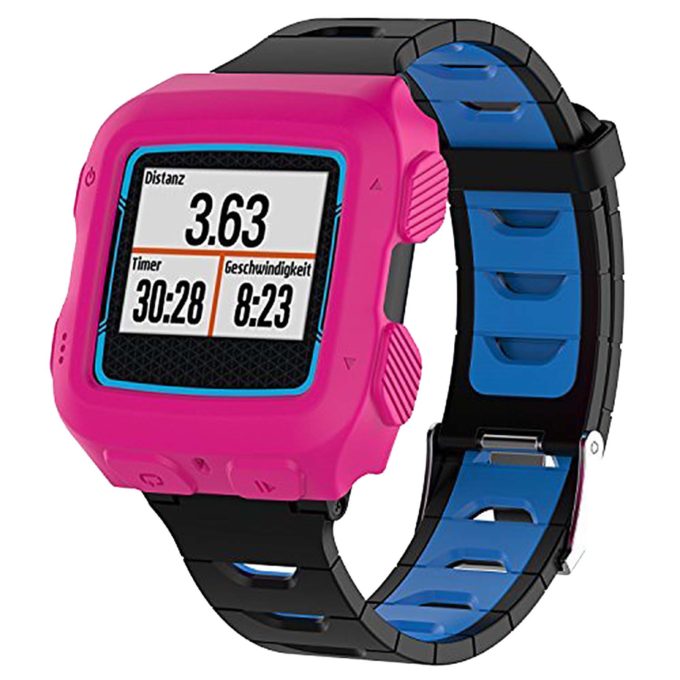 G.pc3.13 Silicone Rubber Case Fits Garmin Forerunner 920XT In Fuchsia