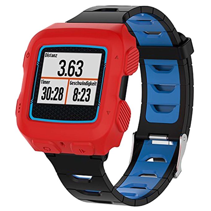 G.pc3.6 Silicone Rubber Case Fits Garmin Forerunner 920XT In Red