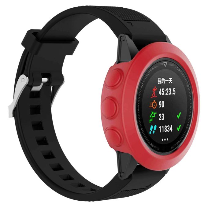 G.pc5.6 Silicone Case Fits Fenix 5S In Red