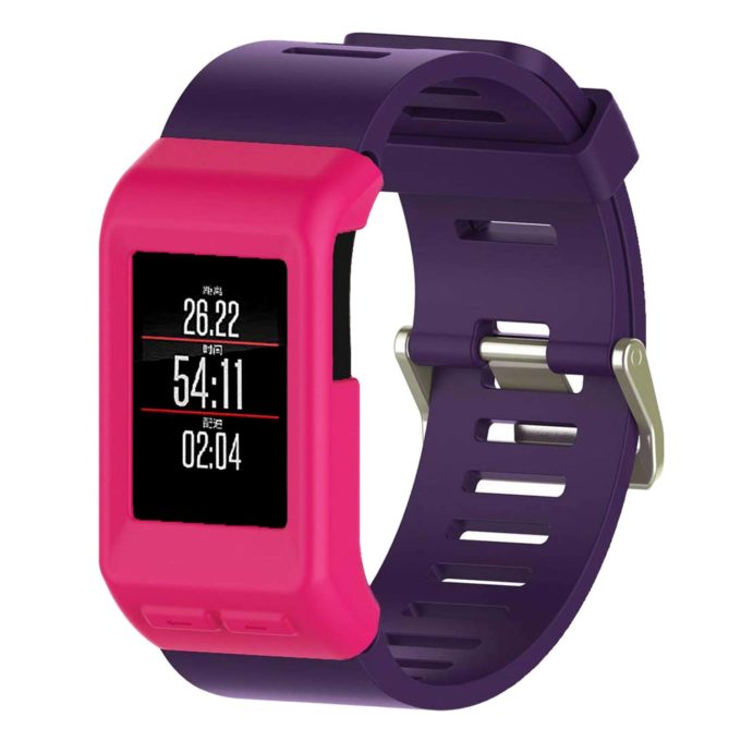 G.pc7.13a Silicone Schreen Case Vivoactive HR In Magenta