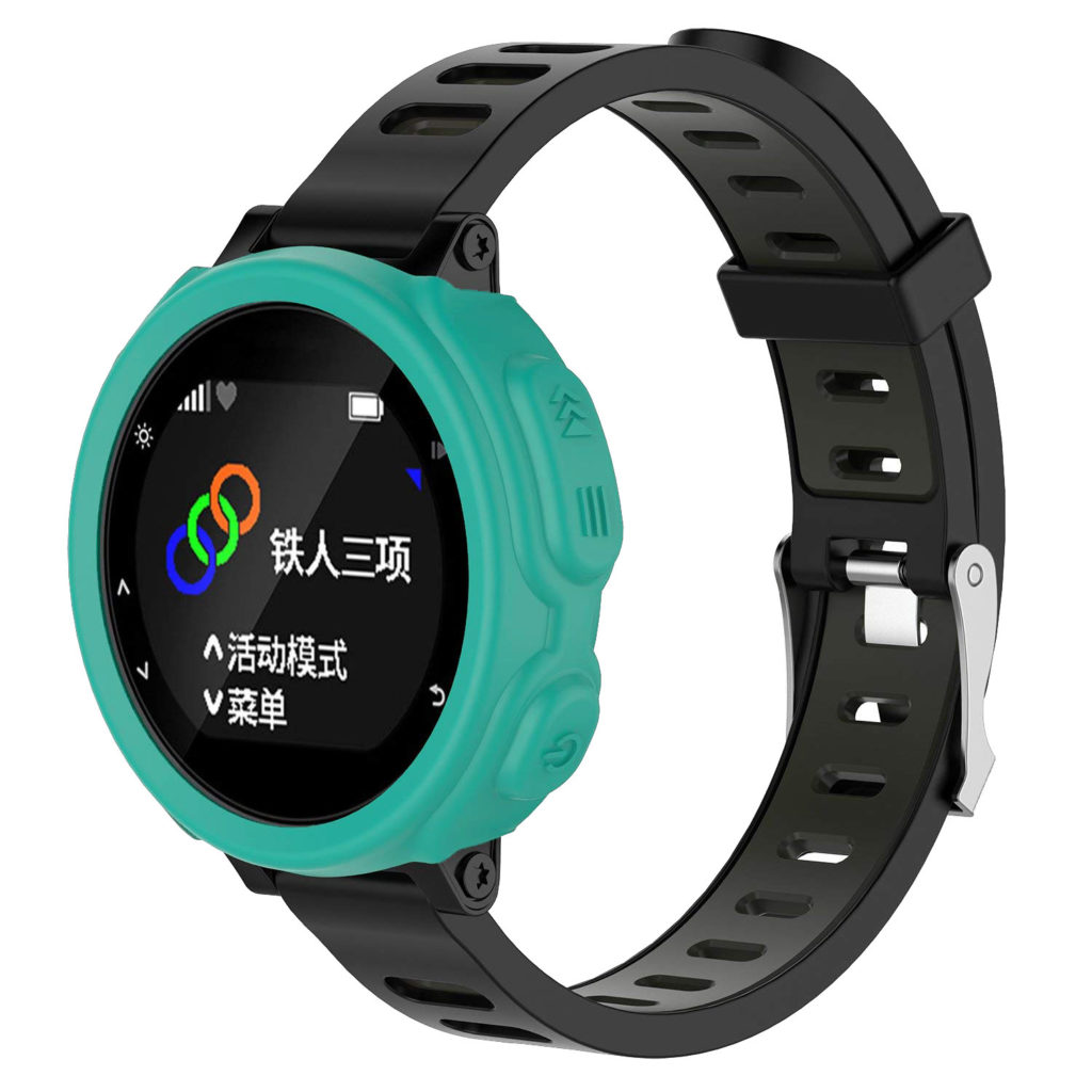 Anello Di Fissaggio Del Supporto Di Sicurezza Del Ciclo Del Cinturino Dell'orologio In Gomma Per Garmin Fenix 5 5 Plus 6 Per Forerunner 945 935 235 630 735 - Foto 7