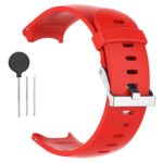 G.r24.6 Back Garmin Rubber Strap Fits Approach S3 In Red