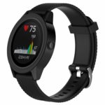 G.r25.1 Front Silicone Rubber Fits VivoActive 3 In Black