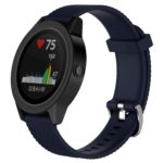 G.r25.5a Front Silicone Rubber Fits VivoActive 3 In Dark Blue