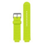 G.r26.11 Top Silicone Strap Fits Garmin Forerunner 220 230 235 630 620 735 In Neon Green