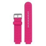 G.r26.13 Top Silicone Strap Fits Garmin Forerunner 220 230 235 630 620 735 In Fushsia