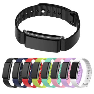 H.r3.1 Gallery Silicone Strap Fits Huawei Honor A2 In Black
