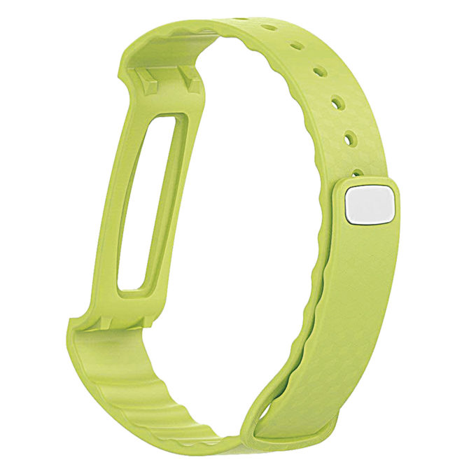 H.r3.11 Back Silicone Strap Fits Huawei Honor A2 In Green