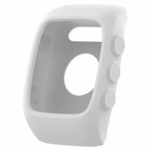 P.pc1.22 Front 2 Silicone Case Fits Polar M400 M430 In White