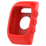 P.pc1.6 Front 2 Silicone Case Fits Polar M400 M430 In Red