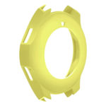 S.pc1.10 Back Silicone Case Fits Samsung Gear S3 Classic In Yellow