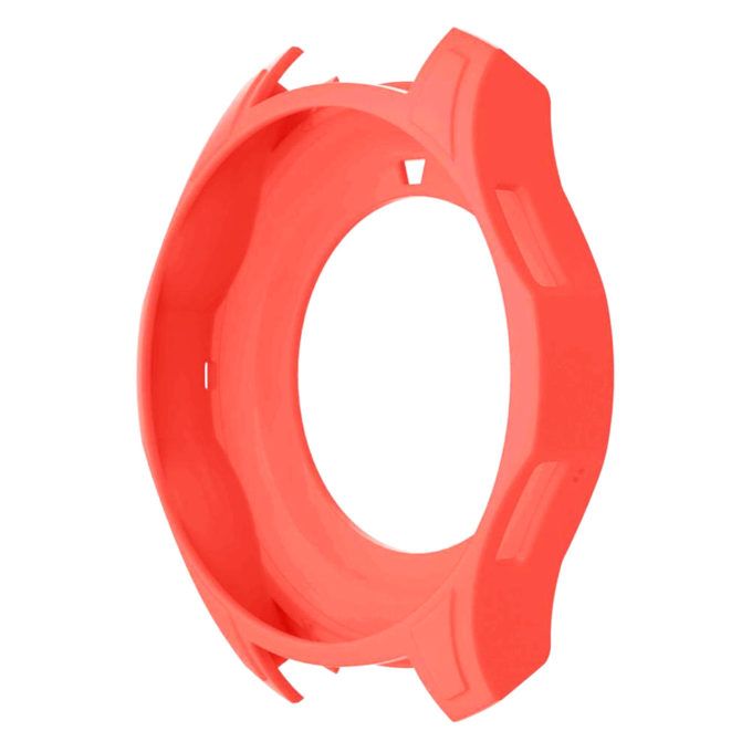 S.pc1.12 Front 2 Silicone Case Fits Samsung Gear S3 Classic In Orange