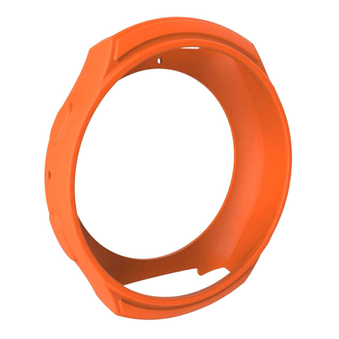 S.pc2.12 Front Silicone Case Fits Gear S2 R270 R730 In Orange
