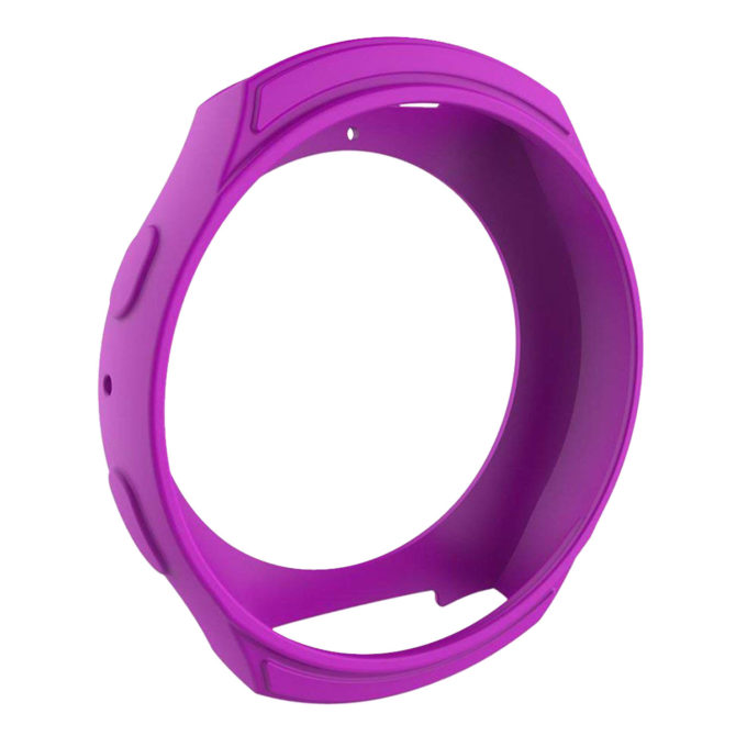 S.pc2.18 Front Silicone Case Fits Gear S2 R270 R730 In Purple