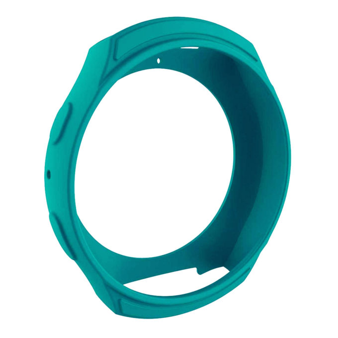 S.pc2.5a Front 3Silicone Case Fits Gear S2 R270 R730 In Teal