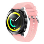 S.r7.13 Front Sports Silicone Strap Fits Samsung Gear Sport In Pink