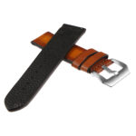 Ks1.3 Back Vintage Leather Distressed Strap W Buckle In Tan