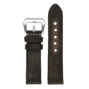 Vintage Washed Leather Strap With Quick Release | StrapsCo