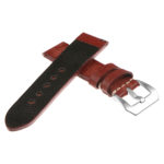 Ks3.6 Back Distressed Leather Strap In Red