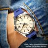 pu13 ambassador vintage style rubber rally strap creative grand seiko GMT watch band