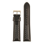 St22.1.1 Up Black Perforated Rally Strap