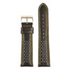 St22.1.10 Up Black & Red Perforated Rally Strap