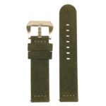 St29.11 Up Green Heavy Duty Suede Watch Strap