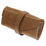 Wr5.3 Leather Watch Roll In Tan