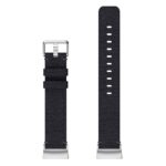 Fb.c2.1 Up Black Canvas Replacement Watch Band Strap Fitbit Charge 3