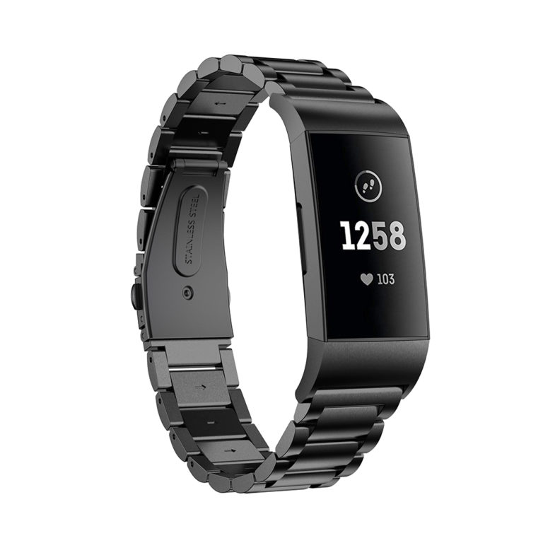 Stainless Steel Strap For Fitbit Charge 4 & Charge 3 StrapsCo