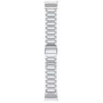 Fb.m68.ss Up Silver Stainless Steel Metal Replacement Watch Band Strap For Fitbit Charge 3
