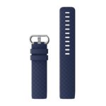 Fb.r32.5 Up Blue Silicone Rubber Replacement Watch Band Strap For Fitbit Charge 3