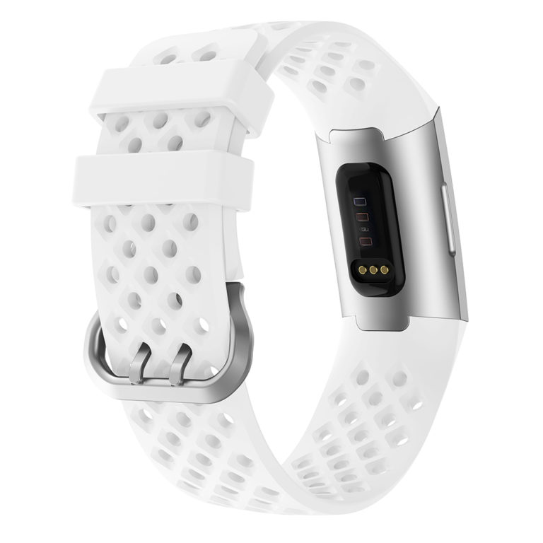 Perforated Rubber Strap For Fitbit Charge 4 & Charge 3 | StrapsCo