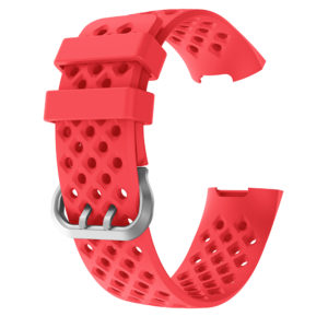 Perforated Rubber Strap For Fitbit Charge 4 & Charge 3 | StrapsCo