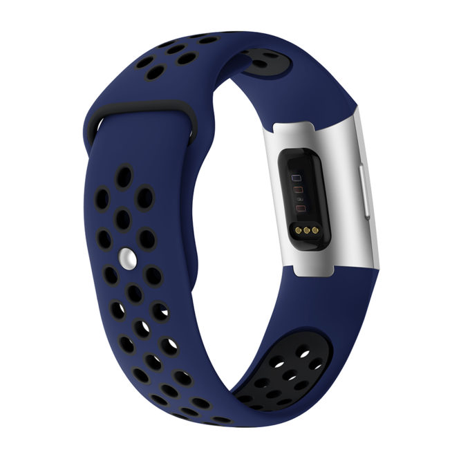 Fitbit charge 3 discount blue grey band