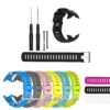 Su.r13.1 Gallery Black Silicone Rubber Replacement Watch Strap Band For Suunto D4i Novo