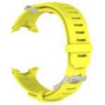 Su.r13.10 Back Yellow Silicone Rubber Replacement Watch Strap Band For Suunto D4i Novo