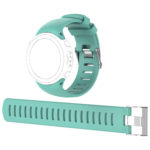 Su.r13.11 Alt Turquoise Silicone Rubber Replacement Watch Strap Band For Suunto D4i Novo