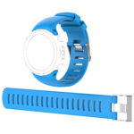 Su.r13.5 Alt Blue Silicone Rubber Replacement Watch Strap Band For Suunto D4i Novo